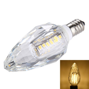 [220V] E14 3W Chaud Blanc LED Maïs Lumière, 40 LED SMD 2835 K5 Cristal + Ampoule En Céramique Économie d'Énergie SH05WW235-20